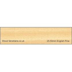 25-50mm English Pine